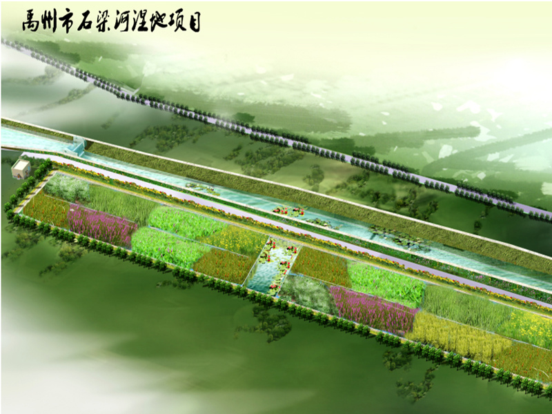 強化脫氮除磷人工(gōng)濕地